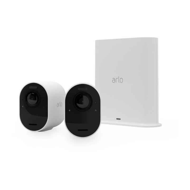 Kit caméra de surveillance ARLO Ultra V2 extérieur avec vision nocturne - Pack 2 caméras