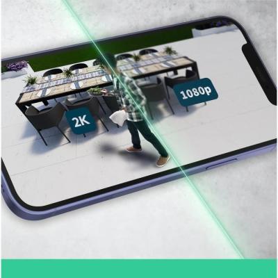 Caméra de sécurité connectée ARLO Essential2 - Pack 3 - Vision nocturne couleur