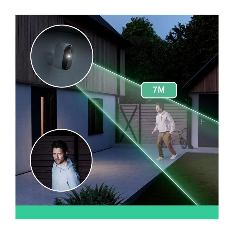 Pack 3 caméras ARLO Essential 2k + 3 Panneaux solaires