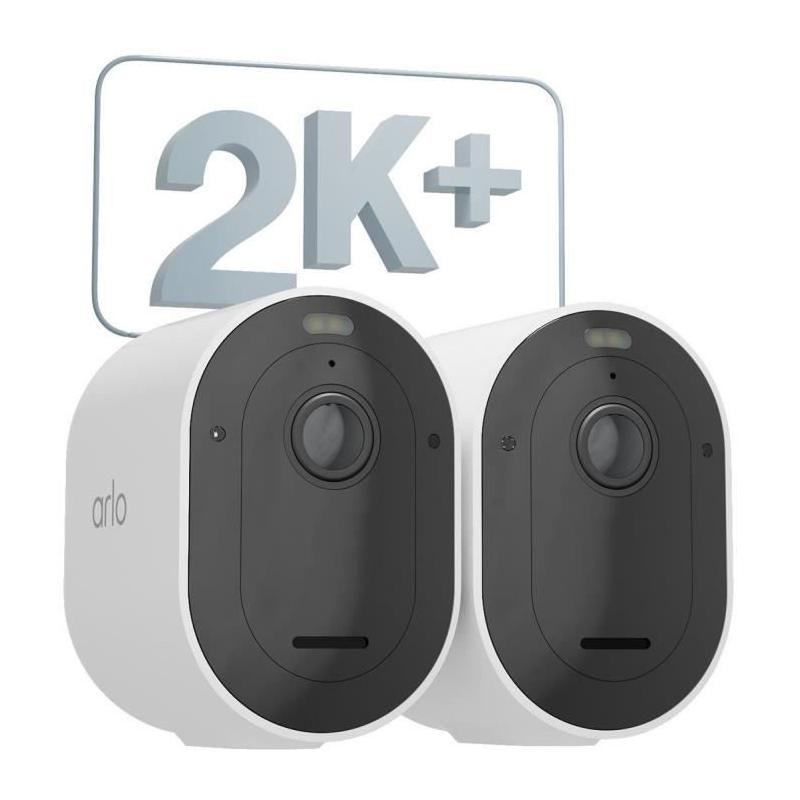 Kit de vidéosurveillance Arlo Pro 5 - 2 caméras extérieures avec batterie et vision nocturne