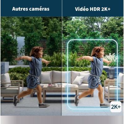 Kit de vidéosurveillance Arlo Pro 5 - 2 caméras extérieures avec batterie et vision nocturne