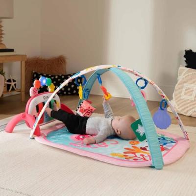 Tapis d'éveil évolutif 4-en-1 Baby Einstein - Kickin' Tunes - Idéal pour les filles