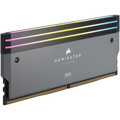 Mémoire vive CORSAIR 64Go DDR5 6000 MHz RGB - Dual Channel