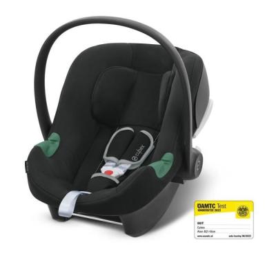 Pack Poussette Trio CYBEX EOS BLACK Moon Black : 2en1 avec siège auto Aton B2 i-size