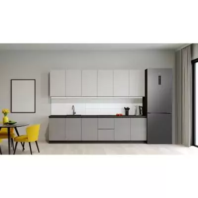 Réfrigérateur combiné TCL RP318BSC0 - 2 portes - 318 L - Gris Quartz Réfrigérateur combiné TCL RP318BSC0 - 2 portes - 318 L - Gris Quartz