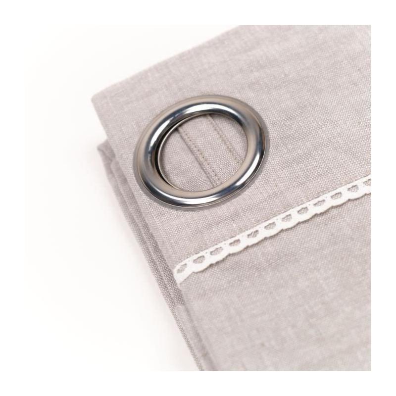 Rideau Double Rideaux Chambray Berenice 140x240 cm - Aujourd'hui