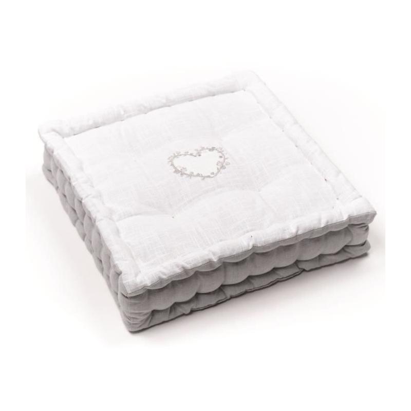 Coussin de sol chic - TODAY - CHARME - 40 x 40 x 10 cm