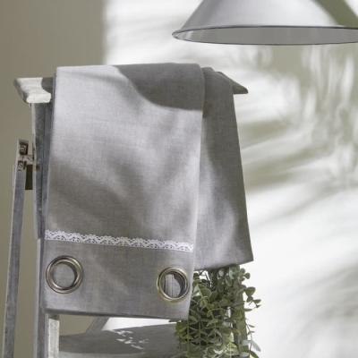 Rideau Double Rideaux - Charme Chambray Capucine 140x240 cm