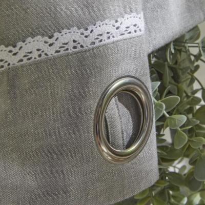 Rideau Double Rideaux - Charme Chambray Capucine 140x240 cm
