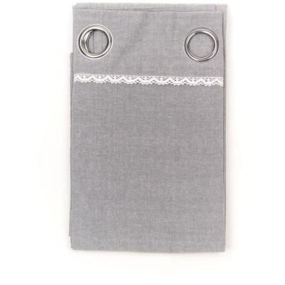 Rideau Double Rideaux - Charme Chambray Capucine 140x240 cm