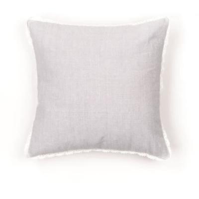 Coussin Charme Chambray x Dentelle Capucine - 40 x 40 cm