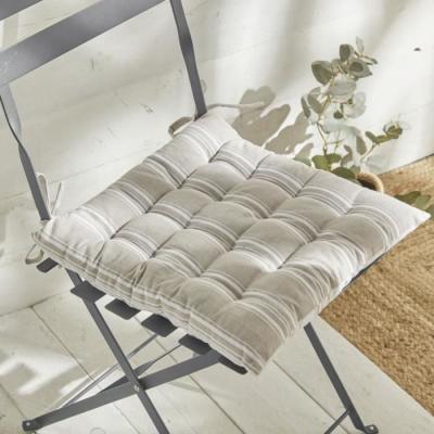 Coussin de chaise matelassé Berenice - 40 x 40 cm