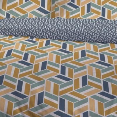 Parure de lit 2 pers. TODAY Sunshine 15.32 - 220x240cm - 100% Coton