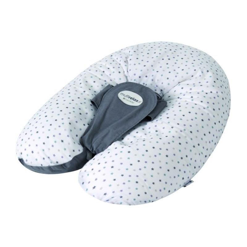 Coussin de maternité CANDIDE Multirelax Gris/Etoiles