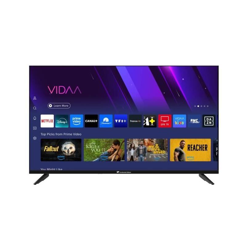 TV LED Continental Edison 40“ Full HD Smart VIDAA - Noir