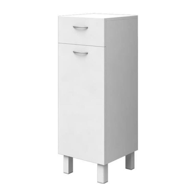 Colonne de salle de bain ESSENTIEL - Blanc - L 30 cm