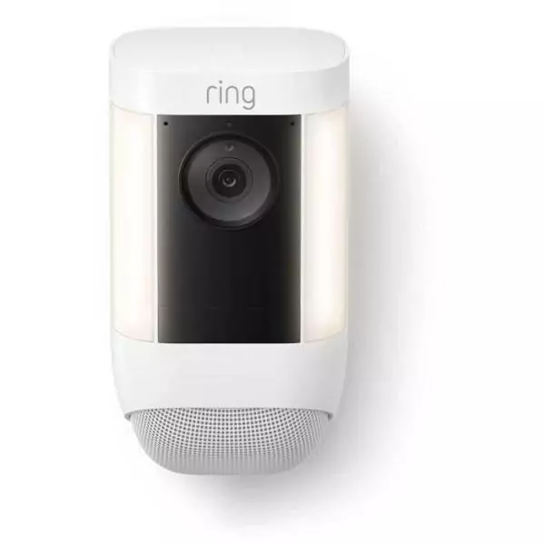 Caméra - RING - Spotlight Cam Pro Batterie - Blanc