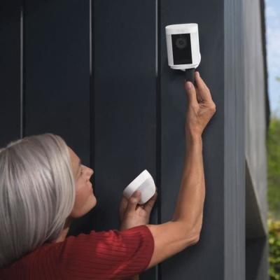Caméra de Surveillance RING Spotlight Pro Batterie Blanc UE
