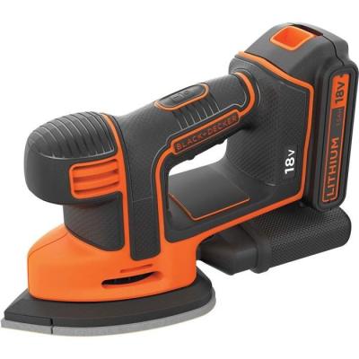 Ponceuse de détail sans-fil 18V BLACK+DECKER - Précision assurée