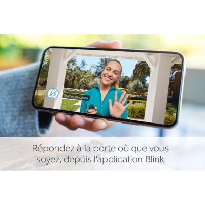 Sonnette intérieure Interphone BLINK HOME SECURITY - Noir