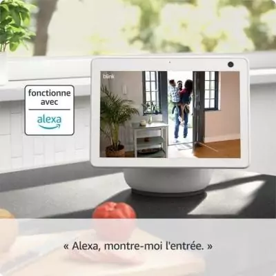 Caméra mini 2-Cam BLINK HOME SECURITY Blanc - Surveillance Connectée