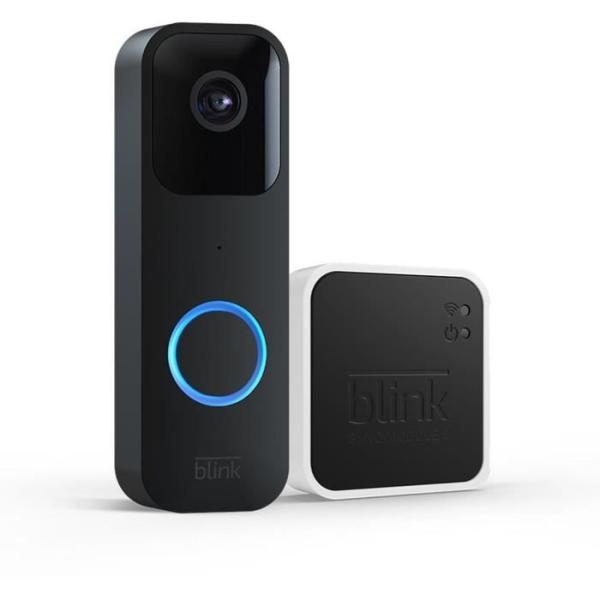 Interphone avec module de synchronisation 2 - BLINK HOME SECURITY - Noir