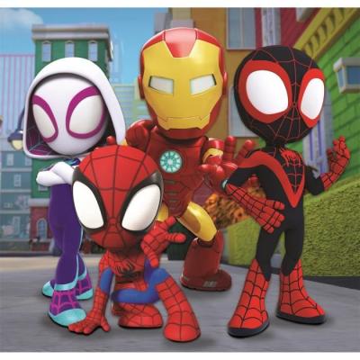 Puzzle 3x48 pièces Spidey et ses amis super-pouvoirs