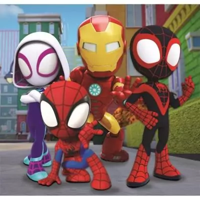 Puzzle 3x48 pièces Spidey et ses amis super-pouvoirs Puzzle 3x48 pièces Spidey et ses amis super-pouvoirs