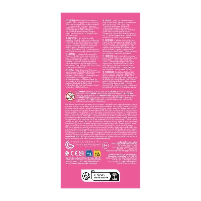 Puzzle CLEMENTONI - Crée tes fleurs - Rose