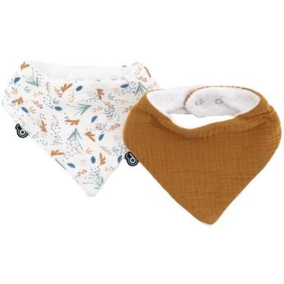 Lot de 2 bavoirs bandana - Style marin pour bébé