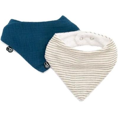 Lot x2 bavoirs bandana - Pratique et stylé pour bébé!