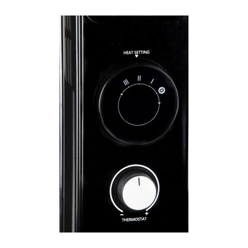 Radiateur à bain d'huile 2000W DOMO DO7327R - Noir