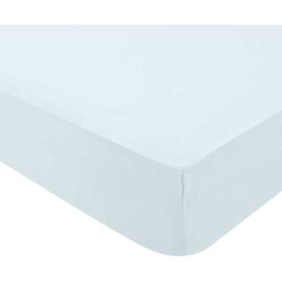 Drap housse jersey léger DOMIVA - Bleu 70x140 cm