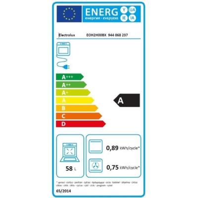 Four encastrable multifonction Aquaclean Electrolux 59 x 59,4 cm