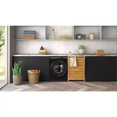 Lave-linge hublot HOTPOINT Noir 11 kg - Classe A Lave-linge hublot HOTPOINT Noir 11 kg - Classe A