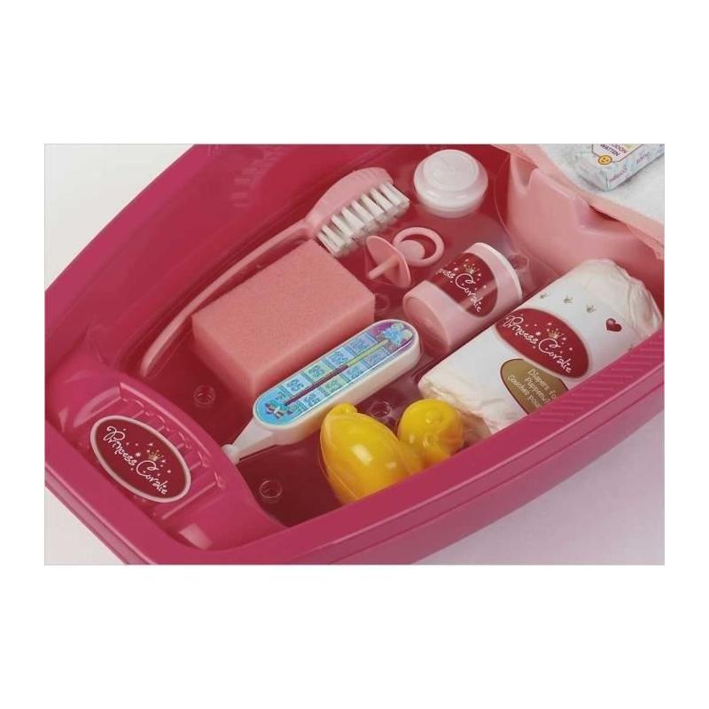 Baignoire Princess Coralie - KLEIN - Grand modèle rose - 3 ans +
