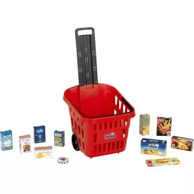 Panier de courses à roulettes garni My Market - KLEIN - 7256