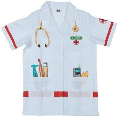 Blouse docteur en tissu avec motifs - Parfait pour les professionnels de la santé