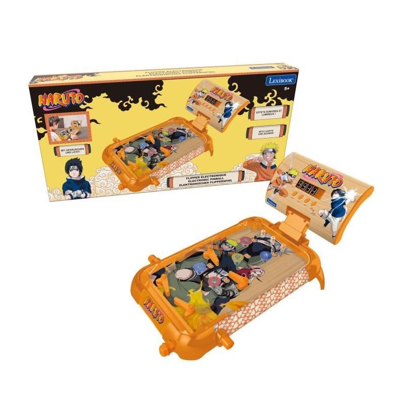 Flipper électronique de table Naruto: sons, lumières et affichage score