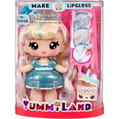 Découvrez Yummiland - Grande poupée 25 cm + baumes à lèvres parfumés!