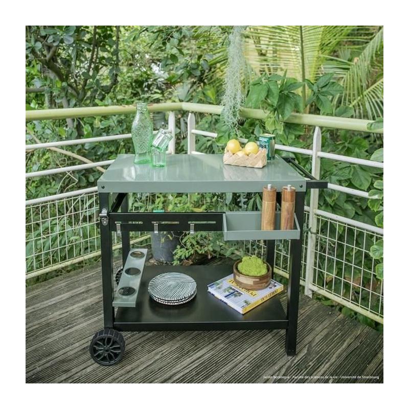 Desserte pour plancha LIVOO GS167V - Pratique et élégante