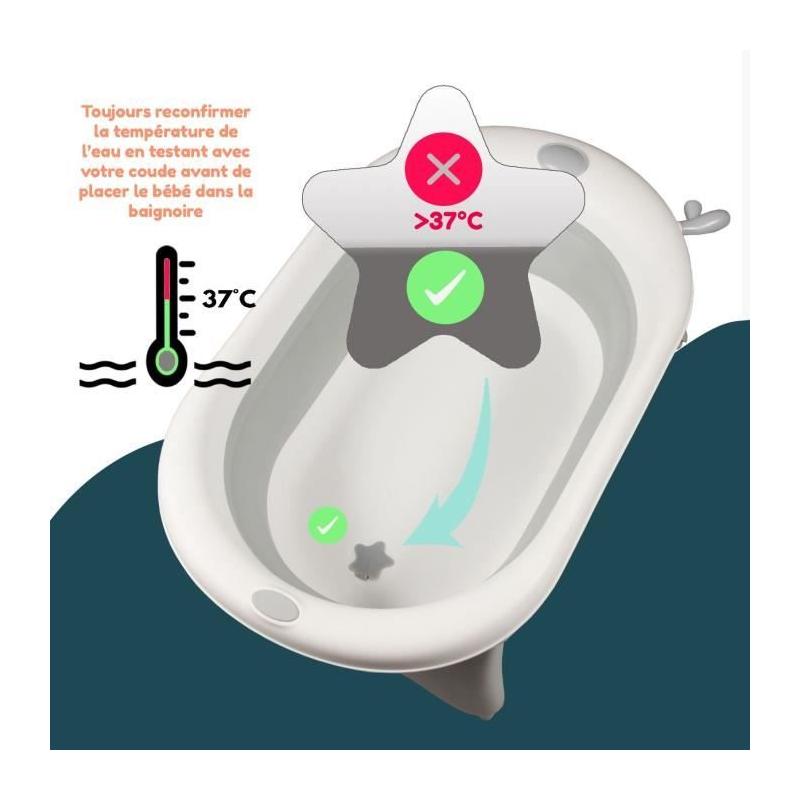 Baignoire Looping pliante - Compacte et pratique