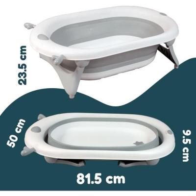 Baignoire Looping pliante - Compacte et pratique