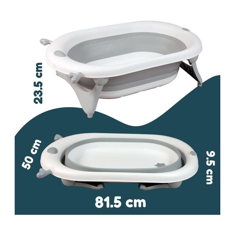 Baignoire Looping pliante - Compacte et pratique