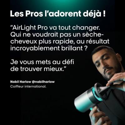 Un souffle de lumière infrarouge avec le sèche-cheveux L'Oréal Professionnel - AIRLIGHT PRO