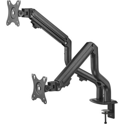 Bras articulés double OPLITE MT10 Noir - Ergonomique et réglable