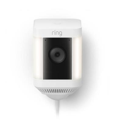 Caméra de Surveillance Connectée RING Spotlight Plus Plug-in Blanc UE