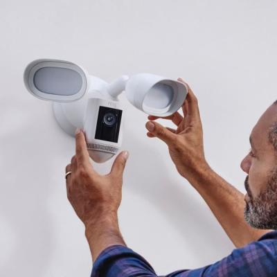 Caméra de Surveillance RING Spotlight Pro Plug-in Noir UE