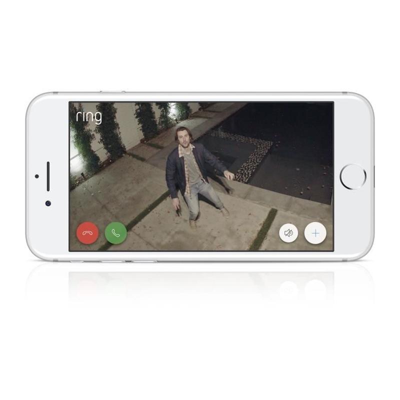 Caméra de Surveillance Connectée - RING Stick Up Plug-in Blanc 2023 UE