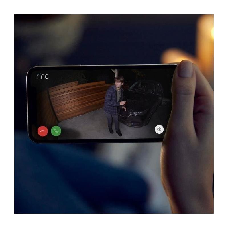 Caméra de Surveillance RING Spotlight Plus Plug-in Noir UE